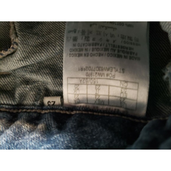 Guess Los Angeles Midi Skirt Light Wash Size 23 - Picture 3 of 7